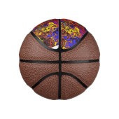 抽象芸術カラフルトワイラー/ ミニバスケットボール (右)