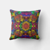 抽象芸術カラフルトワイラー/鏡/ クッション (裏面)