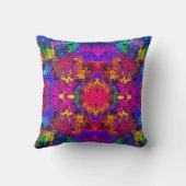 抽象芸術カラフルトワイラー/鏡/マイアミ/ クッション (裏面)