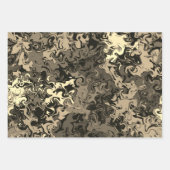 抽象芸術カラフルトワイリー/フィルター/ ラッピングペーパーシート (正面3)