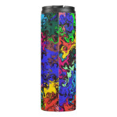 抽象芸術カラフルトワイリ タンブラー (裏面)