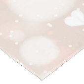 抽象芸術カラフルハートパターン テーブルクロス (アングル)