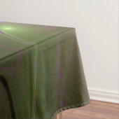 抽象芸術カラフルバイオレットパープルカーキフラクタルアート テーブルクロス (インサイチュ)