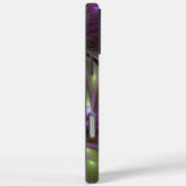 抽象芸術カラフルバイオレットパープルカーキフラクタルアート Case-Mate iPhoneケース (裏面 / 右)