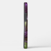 抽象芸術カラフルバイオレットパープルカーキフラクタルアート Case-Mate iPhoneケース (裏面 / 右)