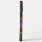 抽象芸術カラフルバイオレットパープルカーキフラクタルアート Case-Mate iPhoneケース (裏面 / 右)