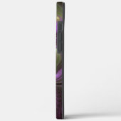 抽象芸術カラフルバイオレットパープルカーキフラクタルアート Case-Mate iPhoneケース (裏面 / 左)