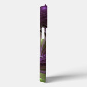 抽象芸術カラフルバイオレットパープルカーキフラクタルアート Case-Mate iPhoneケース (裏面 / 右)