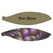 抽象芸術カラフルバイオレットパープルカーキフラクタル名 バスケットボール (パネル)