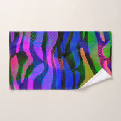 抽象芸術カラフルバスルームのタオル バスタオルセット (ハンドタオル)