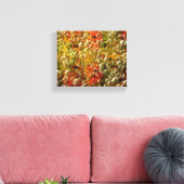 抽象芸術カラフルバブルのパターン キャンバスプリント (インサイチュ (リビング))