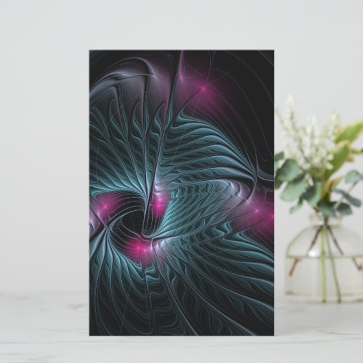 抽象芸術カラフルファンタジーフラクタル (スタンド正面)