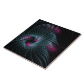 抽象芸術カラフルファンタジーフラクタル タイル (側面)