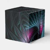 抽象芸術カラフルファンタジーフラクタル フェイバーボックス (裏面サイド)