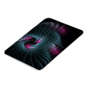 抽象芸術カラフルファンタジーフラクタル マグネット (左側)