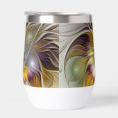 抽象芸術カラフルファンタジーフラワーモダンフラクタル (右面)