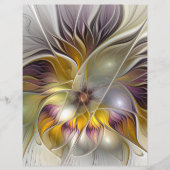 抽象芸術カラフルファンタジーフラワーモダンフラクタル (正面)