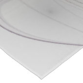 抽象芸術カラフルファンタジーフラワーモダンフラクタル テーブルクロス (アングル)