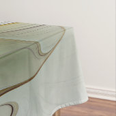 抽象芸術カラフルファンタジーフラワーモダンフラクタル テーブルクロス (インサイチュ)