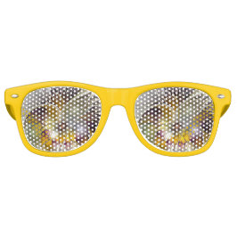 抽象芸術カラフルファンタジーフラワーモダンフラクタル レトロサングラス