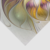 抽象芸術カラフルファンタジーフラワーモダンフラクタル 薄葉紙 (詳細)