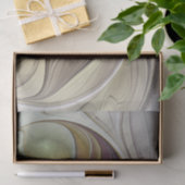 抽象芸術カラフルファンタジーフラワーモダンフラクタル 薄葉紙 (ギフト)