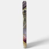 抽象芸術カラフルファンタジーフラワーモダンフラクタル Case-Mate iPhoneケース (裏面 / 左)