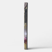 抽象芸術カラフルファンタジーフラワーモダンフラクタル Case-Mate iPhoneケース (裏面 / 左)