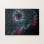抽象芸術カラフルファンタジー ジグソーパズル (横)