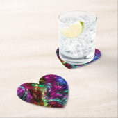 抽象芸術カラフルファー角柱状バックグラウンド–24605 ペーパーコースター (インサイチュ)