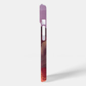 抽象芸術カラフルフローラあなたの名前 Case-Mate iPhoneケース (裏面 / 左)