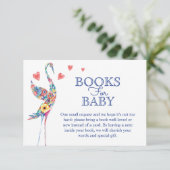 抽象芸術カラフルフローラ保存図書ベビー エンクロージャーカード (スタンド正面)