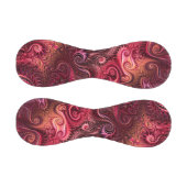 抽象芸術カラフルブルゴーニュのカーミンらせん模様 野球ボール (パネル)