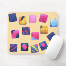 抽象芸術カラフルブロックパターン