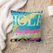 抽象芸術カラフルホラ クッション (ブランケット)