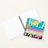 抽象芸術カラフルホラ ノートブック (内部)