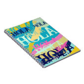 抽象芸術カラフルホラ ノートブック (右側)