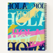 抽象芸術カラフルホラ ノートブック (裏面)