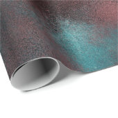 抽象芸術カラフルメタリック仕上げルックバックグラウンド ラッピングペーパー (ロールコーナー)