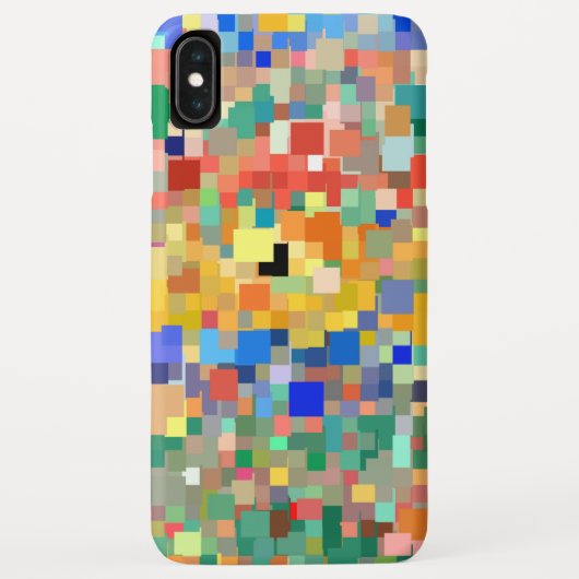 抽象芸術カラフルモザイク模様#2 Case-Mate iPhoneケース (裏面)