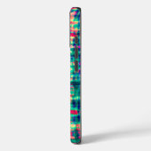 抽象芸術カラフルモダン絞り染めパターン Case-Mate iPhoneケース (裏面 / 左)