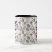 抽象芸術カラフルモノグラムマグ – F for Felix マグカップ (中央)