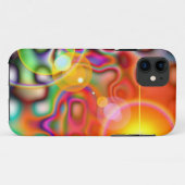 抽象芸術カラフルライトの電話ケース Case-Mate iPhoneケース (裏面(横))
