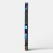 抽象芸術カラフルヴィンテージ花コラージュ Case-Mate iPhoneケース (裏面 / 左)