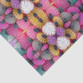 抽象芸術カラフル傘ティッシュペーパー 薄葉紙 (詳細)