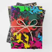 抽象芸術カラフル回転/フィルタ/ ラッピングペーパーシート (インサイチュ)