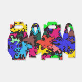 抽象芸術カラフル回転 フェイバーボックス (折り畳みなし)