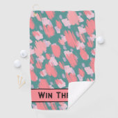 抽象芸術カラフル型 ゴルフタオル (インサイチュ)