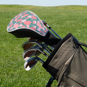 抽象芸術カラフル型 ゴルフヘッドカバー