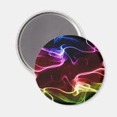抽象芸術カラフル型 マグネット (正面/裏面)